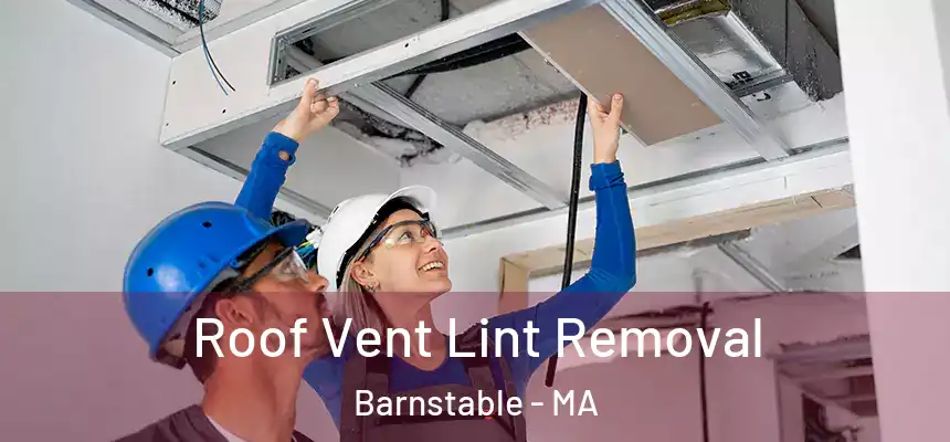 Roof Vent Lint Removal Barnstable - MA